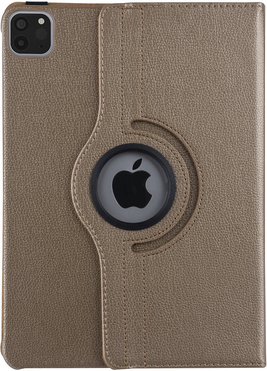 Apple iPad Pro 11 inch 2020 Goud Book Case Tablethoes - 360 graden draaibaar