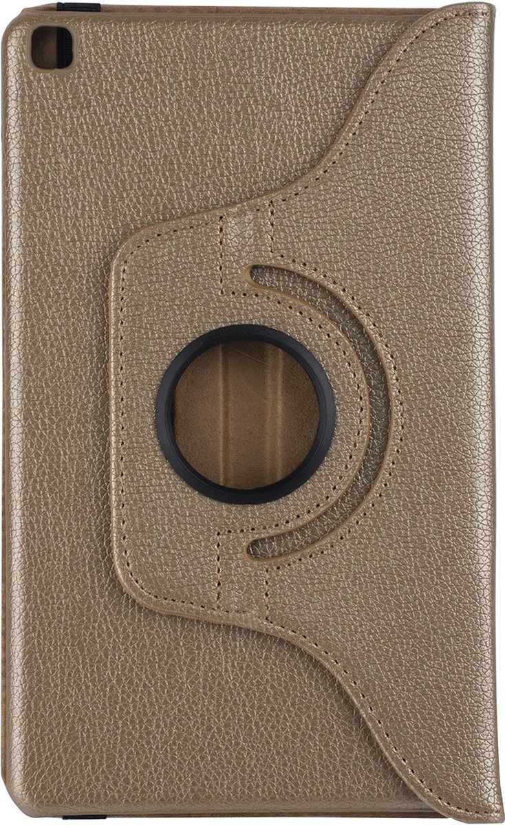 Samsung Tab A 8.0 2019 Goud Book Case Tablethoes - 360 graden draaibaar
