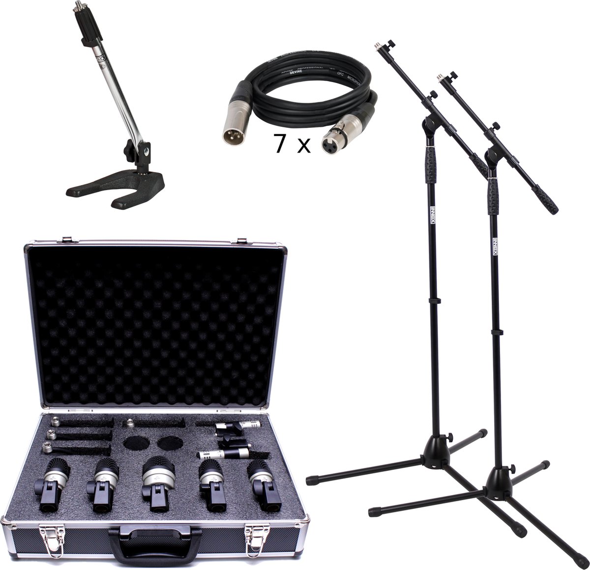 Devine Mic-DS drum opname set XL
