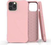 Peachy Soft case TPU hoesje voor iPhone 12 en iPhone 12 Pro - roze