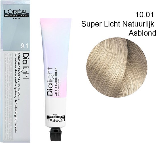 L'Oréal Haarverf Professionnel Dialight Coloration Ton Sur Ton Gel-Crème  Acide 10.01... | bol.com