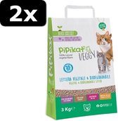 2x PIPIKAT VEGGY KATTENBAKVULLING 3K