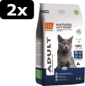 2x BIOFOOD CAT ADULT FIT 1,5KG