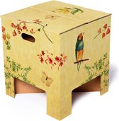 Dutch Design Brand - Dutch Design Chair - kartonnen krukje - Japan- Bamboe - Bloesem - Japanese Blossom