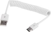 Mobigear USB-A naar USB-C Kabel 1 Meter - Wit