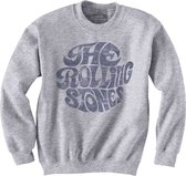 The Rolling Stones Sweater/trui -XS- Vintage 70s Logo Grijs