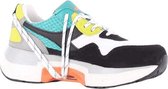 sneakers N9000 TXS H heren mesh/leer wit/blauw maat 41