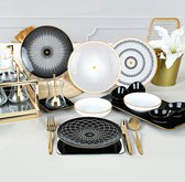Noval Ontbijt- & Gebak Servies set - 21-delig - 4 Personen