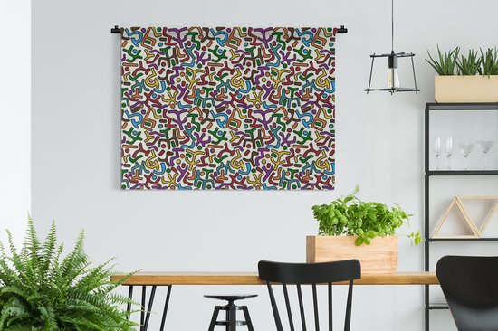 Tapisserie - Tapisserie - Abstrait - Motifs - Afrique - 150x112,50 cm - Tapisserie