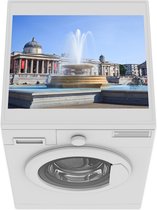 Wasmachine beschermer mat - Trafalgar Square - Breedte 55 cm x hoogte 45 cm