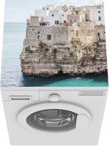 Wasmachine beschermer mat - Italië - Kust - Rots - Breedte 60 cm x hoogte 60 cm