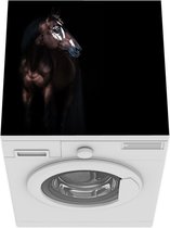 Wasmachine beschermer mat - Paard - Vlekken - Licht - Breedte 60 cm x hoogte 60 cm