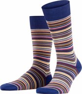 FALKE Microblock Fantasiesok Heren 14041 - Blauw 6778 deep royal Heren - 43-44