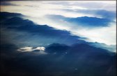 Walljar - Cloud Sky - Muurdecoratie - Plexiglas schilderij