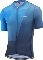 Loeffler fietsshirt korte mouwen M Bike Jersey FZ Vent - Indigo