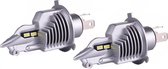 H4 Perfect Fit LED Canbus / Plug and Play / 12V / Auto / Motor / Scooter / LED koplamp / Perfecte pasvorm / 6000K wit licht / Dimlicht Grootlicht