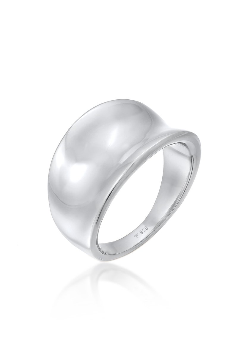 Elli - Ring - Dames Basis Elegant Ovaal in 925 Sterling Zilver - Dames