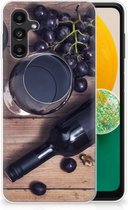 Telefoonhoesje Geschikt voor Samsung Galaxy A13 Leuk TPU Backcase Wijn