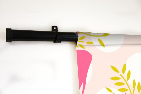 Tapisserie - Tapisserie - Cerf - Rose - Motifs - 60x80 cm - Tapisserie