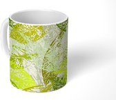 Mok - Koffiemok - Bladeren - Vintage - Patronen - Mokken - 350 ML - Beker - Koffiemokken - Theemok