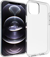 Mobigear Doorzichtig Hoesje geschikt voor Apple iPhone 13 Pro Max Telefoonhoesje Flexibel TPU | Mobigear Basics Backcover | Doorzichtig Telefoonhoesje iPhone 13 Pro Max | iPhone 13 Pro Max Case | Back Cover - Transparant