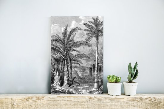 Décoration murale Métal - Aluminium Peinture Industrielle - Nature - Design - Arbres - 20x30 cm - Dibond - Photo sur aluminium - Décoration murale industrielle - Pour le salon / chambre