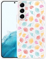 Galaxy S22+ Hoesje Schelpen - Designed by Cazy