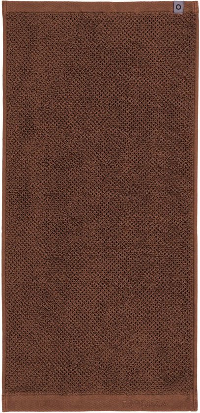 ESSENZA Connect Organic Uni Handdoek Leather brown - 70x140 cm