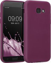 kwmobile telefoonhoesje voor Samsung Galaxy A5 (2017) - Hoesje voor smartphone - Back cover in bordeaux-violet