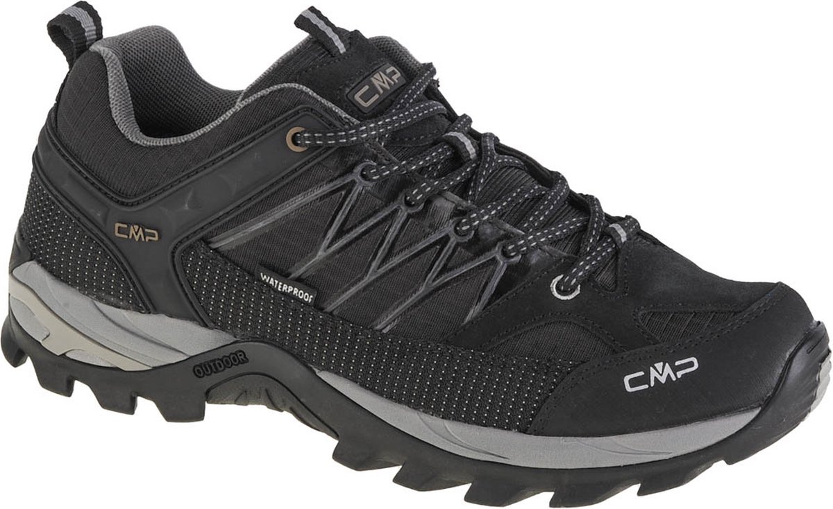 CMP Rigel WP wandelschoenen trekking nero 3Q54457 Zwart