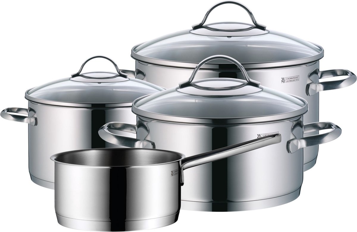 WMF Provence Plus - Pannenset - 4-Delig - RVS