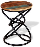 Bijzettafel 40x45 cm massief mangohout