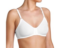 sloggi Basic+ N Dames Beha zonder pads - Wit - Maat 75C