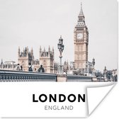 Poster Londen - Engeland - Big Ben - 30x30 cm