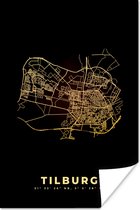 Affiche Plan de la ville - Tilburg - Carte - Carte - 80x120 cm