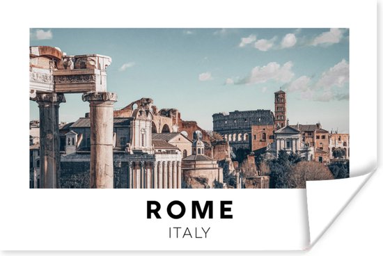 Poster Rome - Italië - Museum - 30x20 cm