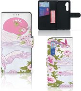 Smartphone Hoesje Xiaomi Mi Note 10 Lite Book Style Case Bird Standing