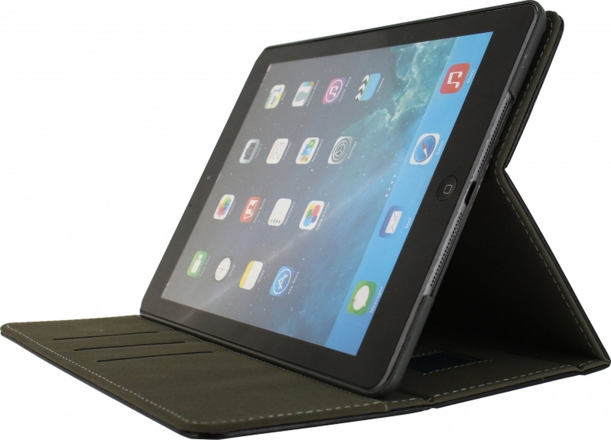 Apple iPad Mini 4 7.9 (2015) Hoes - Mobilize - Premium Folio Serie - Kunstlederen Bookcase - Zwart - Hoes Geschikt Voor Apple iPad Mini 4 7.9 (2015)