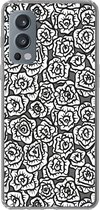 OnePlus Nord 2 5G - Meiden - Roses - Motifs - Fille - Kids - Enfants - Enfant - Coque de téléphone en Siliconen