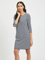 Vila Vitinny dress - Total eclipse   white Blue