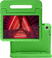 Hoesje Geschikt voor Lenovo Tab M10 FHD Plus 2nd Gen Hoesje Kinderhoes Shockproof Hoes Kids Case - Groen