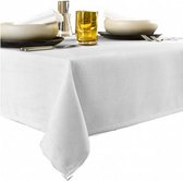 tafellaken Gibson 170 cm polyester wit