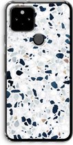 Case Company® - Google Pixel 5 hoesje - Terrazzo N°1 - Soft Cover Telefoonhoesje - Bescherming aan alle Kanten en Schermrand