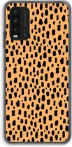 Case Company® - Xiaomi Redmi 9T hoesje - Panter - Soft Cover Telefoonhoesje - Bescherming aan alle Kanten en Schermrand