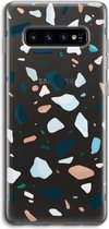 Case Company® - Samsung Galaxy S10 4G hoesje - Terrazzo N°13 - Soft Cover Telefoonhoesje - Bescherming aan alle Kanten en Schermrand