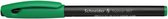 fineliner Topliner 967 0,4 mm edelstaal zwart/groen
