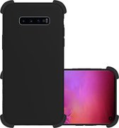 Samsung Galaxy S10 Plus Hoesje Zwart Cover Shock Proof Case Hoes