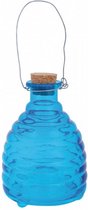 wespenvanger 13,7 x 9,5 cm glas blauw