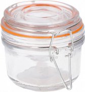 bewaarpot 125 ml glas 8,5 cm transparant