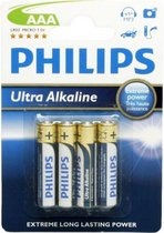 batterijen AAA/LR03 Ultra Alkaline 4 stuks